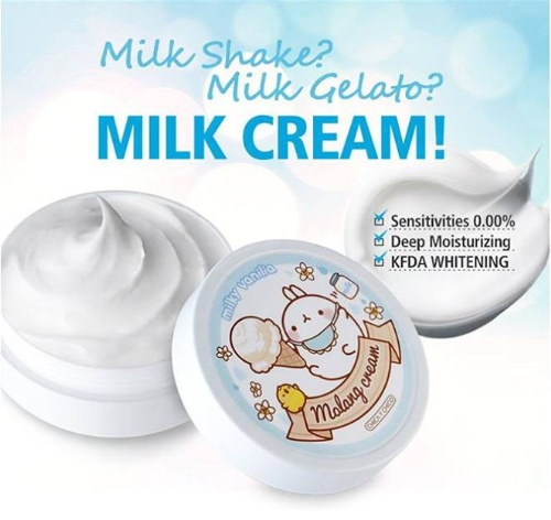 Kem dưỡng trắng da MOLANG - Chica Y Chico Molang Cream Milky Vanilla