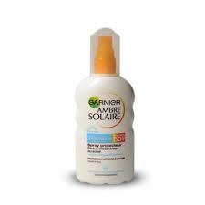 Xịt chống nắng GARNIER AMBRE SOLAIRE UV SENSITIV 50+ 200ml