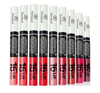 Son Dermacol 2 đầu l 16H Lip Colour 7.1ml