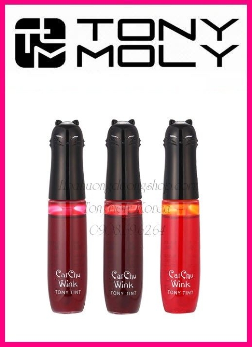 Son lòng môi Cat Chu Wink Tony Tint Tonymoly