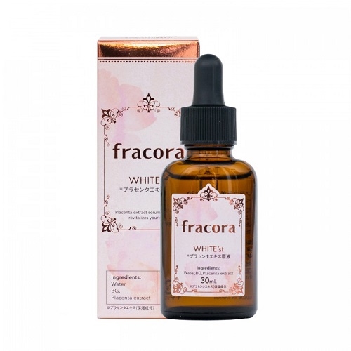 Tinh chất làm trắng da từ nhau thai Fracora White’st Placenta Extract 30mL - Nhật Bản