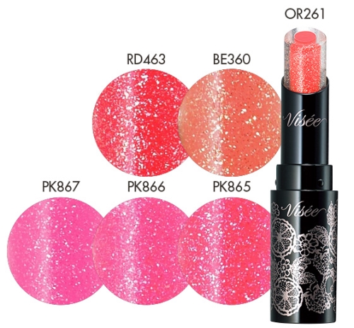 Son bóng Kose Crystal Duo Lipstick Sheer - Nhật Bản