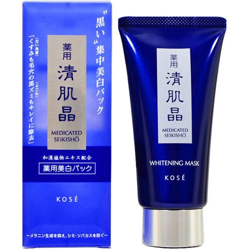 Mặt nạ lột làm trắng da Kose Medicated Seikisho Whitening Mask 80g - Nhật bản