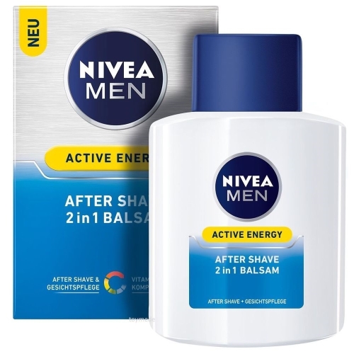 Kem Dưỡng Da và Chống Kích Ứng Sau Cạo Râu Nivea Active Energy After Shave 2in1 Balsam 100 ml