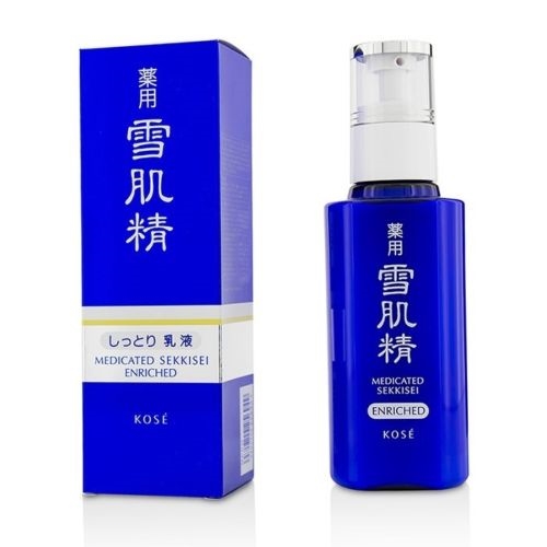 Nhũ tương dưỡng trắng da Kose Medicated Sekkisei Enriched 140ml - Nhật bản