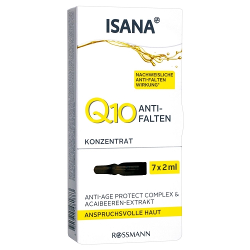 Tinh chất chống nhăn ISANA Q10 Anti-Faltem  7x2ml - Đức