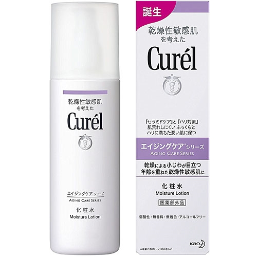 Nước hoa hồng chống lão hóa KAO CUREL AGING CARE SERIES MOISTURE LOTION 140ml - Japan