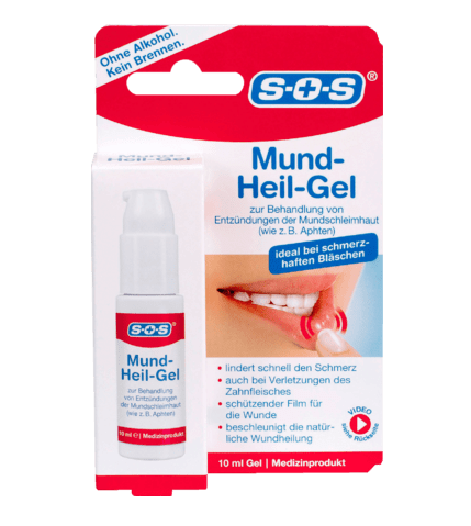 Gel trị nhiệt miệng S.O.S Mund - Heilgel 10ml Đức.