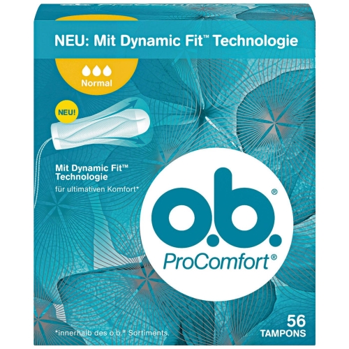 Băng vệ sinh Tampon O.B ProComfort 56 miếng (Normal)