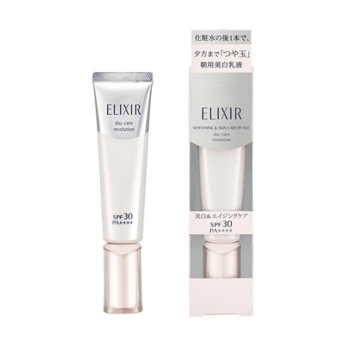 Kem Dưỡng Ngày Shiseido Elixir Whitening & Skin Care By Age Day Care Revolution SPF 30/PA++++ 35ml