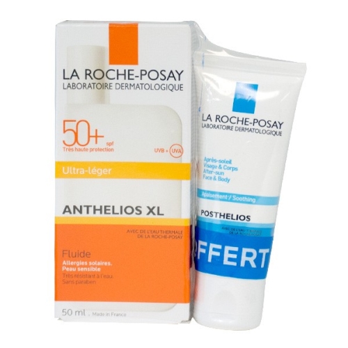 Set Kem chống nắng La-Roche Posay Anthelios XL 50ml + Kem nhả nắng  40ml