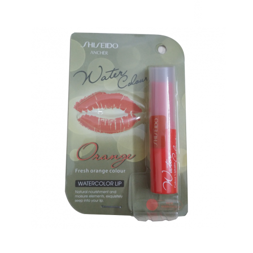  Son dưỡng môi có màu Shiseido Ancher Water Color Rose 3.5g - Nhật Bản (Natutal Red - Đỏ)