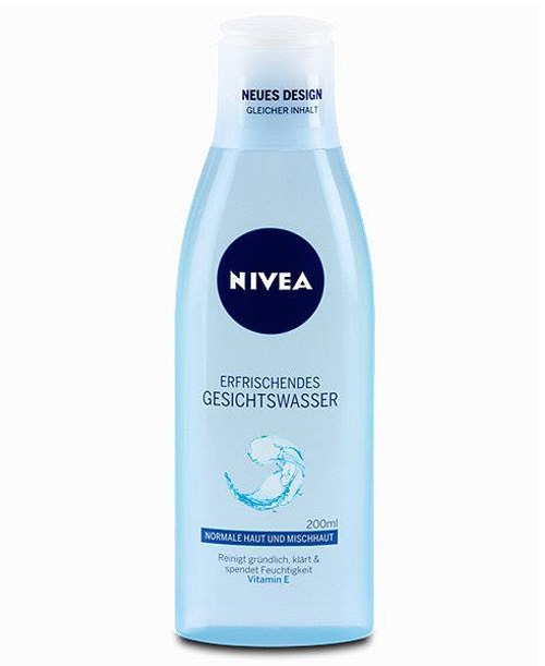 Nước hoa hồng Nivea Gesichtwasser (Cho da thường và hỗn hợp) 200ml