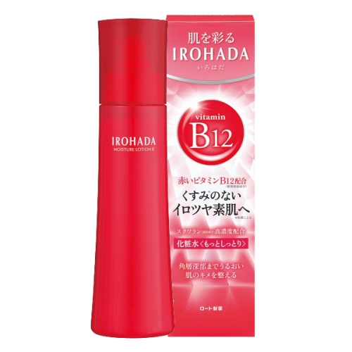 Nước hoa hồng Rohto IROHada Vitamin B12 Moist Lotion 160ml - Nhật Bản