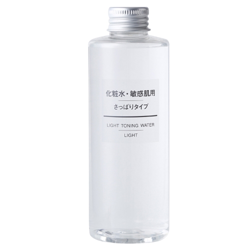 Nước hoa hồng trắng da, dưỡng ẩm Muji Light Toning Water 200ml (Dành cho da thường)