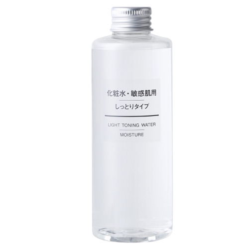 Nước hoa hồng trắng da, dưỡng ẩm Muji Light Toning Water Moisture 200ml (Dành cho da khô)