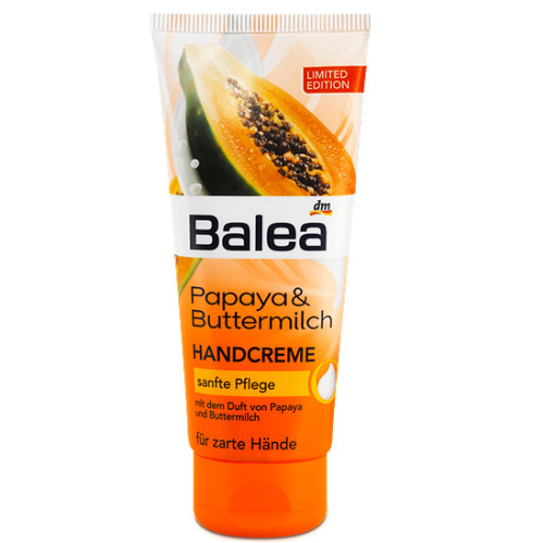 Kem dưỡng da tay chiết xuất đu đủ Balea Papaya & Buttermilch Handcreme 100ml