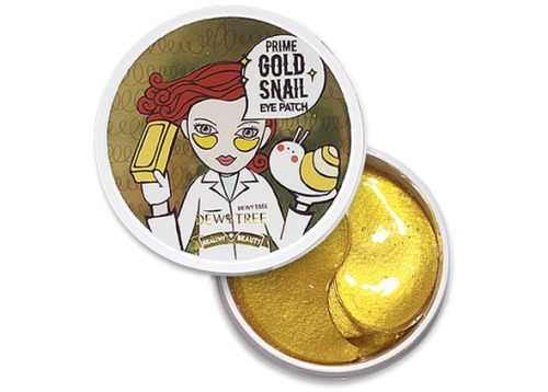 Mặt nạ chống nhăn mắt và khóe miệngDewytree Prime Gold Snail Eye Patch 90g (60 miếng)