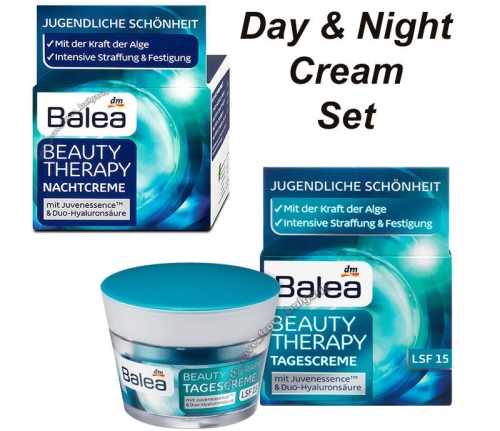 Bộ kem dưỡng trẻ hóa da ngày và đêm BALEA Beauty Therapy 50mlx2