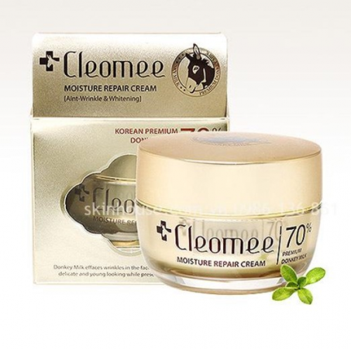 Kem Dưỡng Trắng Da Sữa Lừa Cleomee Moisture Repair Cream 50g