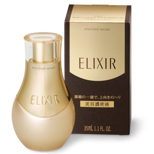 TINH CHẤT NÂNG CƠ CHỐNG NHĂN SHI ELIXIR ENRICHED SERUM 35ml - Japan