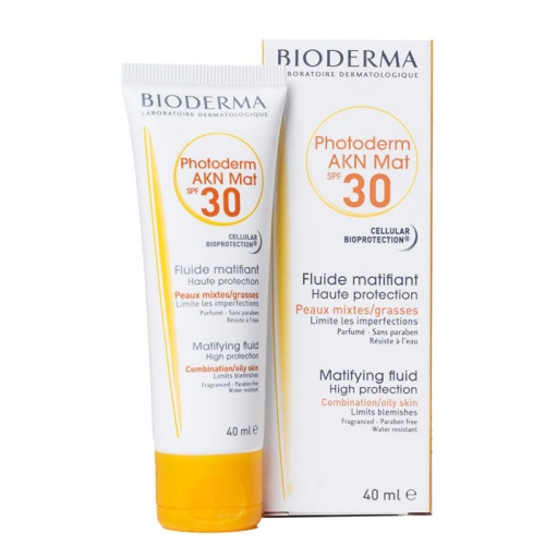 Kem chống nắng cho da dầu mụn Bioderma Photoderm AKN Mat SPF30 40ml