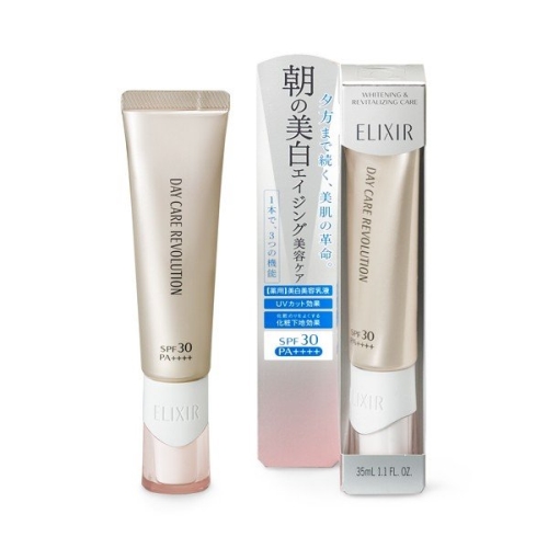 Kem Chống Nắng Shiseido ELIXIR WHITENING DAY CARE REVOLUTION SPF30/PA++++ (35g)