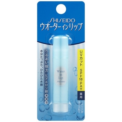 Son dưỡng môi chống nắng Shiseido water in lip UV cut SPF18 PA+ (không màu)