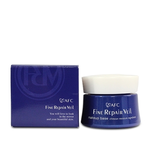 Kem dưỡng da ban ngày tế bào gốc kiêm kem lót kềm dầu AFC Fine Repair Veil 28g