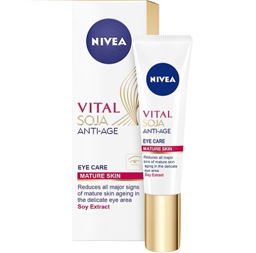 Kem dưỡng chống nhăn vùng mắt Nivea Vital Soja Anti- Age 15ml - Đức