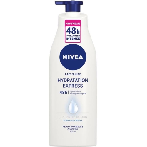  Sữa dưỡng thể toàn thân 48h Nivea Hydratation Expess 250ml (Da thường)