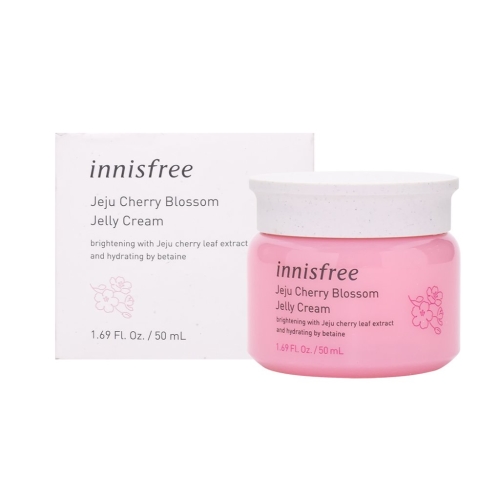 Gel Dưỡng Ẩm Trắng Da Innisfree Jeju Cherry Blossom Jelly Cream 50ml - Hàn Quốc