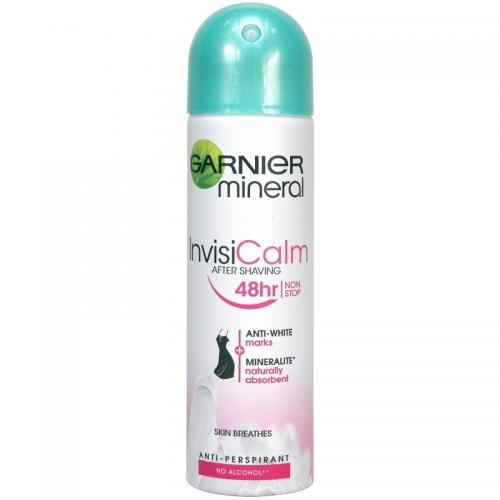 Xịt khử mùi toàn thân 48hr Garnier Mineral Invisi Calm 150ml