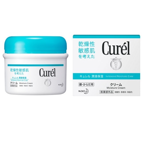 Kem dưỡng trắng cấp ẩm cho da nhạy cảm Curél Intensive Moisture Care 90g - Nhật Bản