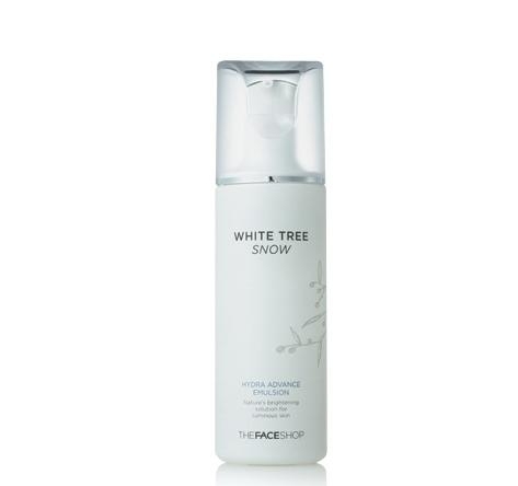 Sữa dưỡng White Tree Snow Hydra Advance Emulsion The Face Shop