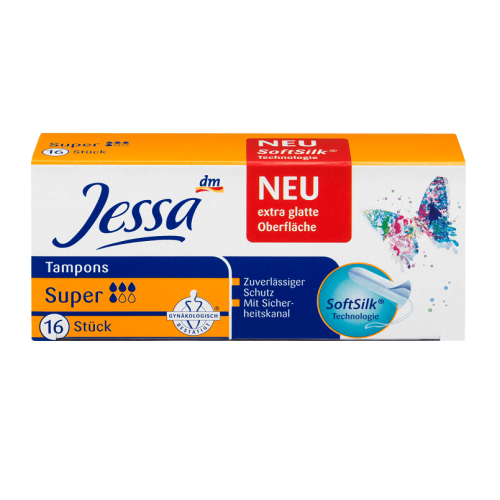 Băng vệ sinh đêm Jessa Tampons Super 16 miếng