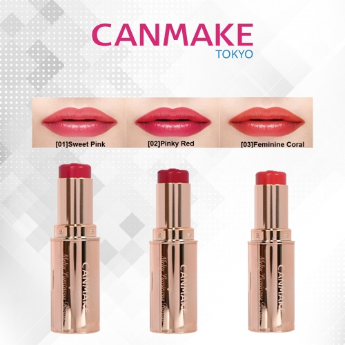 Son Môi Canmake Melty Luminous Rouge Dưỡng Môi Mềm Mượt (3.8g)