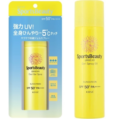 Xịt chống nắng Kose SportsBeauty cho người chơi thể thao Spf 50+/Pa++++ (70g)