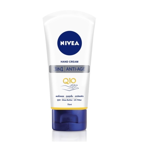 Kem dưỡng da tay Nivea Anti-AGE Q10 - Chống lão hoa - Chống nắng 75ml