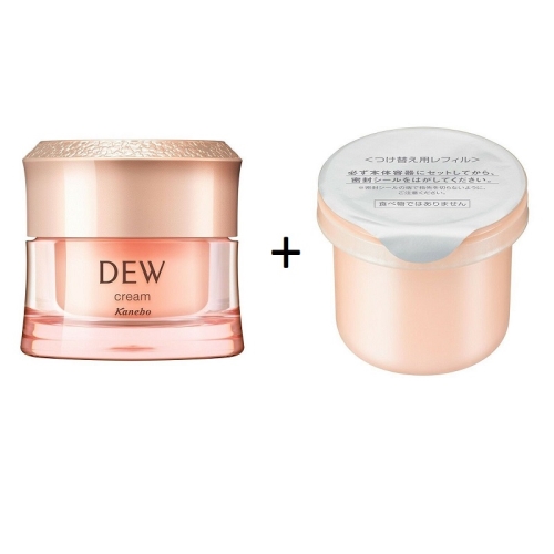 Bộ Kem Dưỡng Da Ban Đêm Kanebo DEW BEAUTE Cream 30g + Kèm Lõi Thay Thế