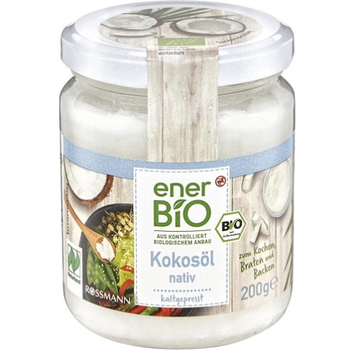 Dầu Dừa Hữu Cơ Ép Lạnh Bio Kokosol - 200g - Đức