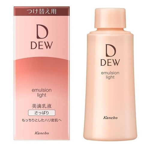 Refill - Sữa dưỡng ẩm KANEBO DEW EMULSION Light 100mL - Nhật Bản