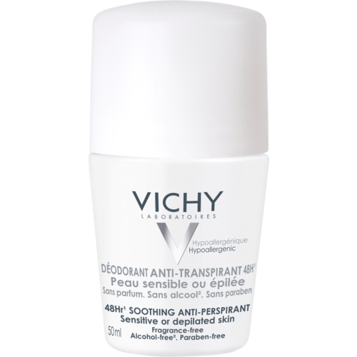 Lăn khử mùi Vichy 50ml của Pháp - diệt khuẩn, khử mùi suốt 48h