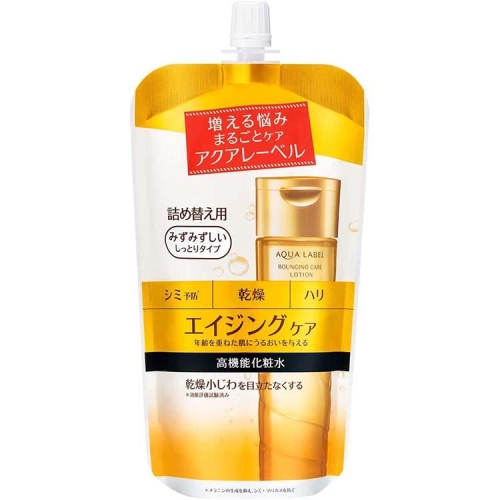 [Dạng túi] Nước hoa hồng Shiseido Aqualabel chống lão hóa (180ml)