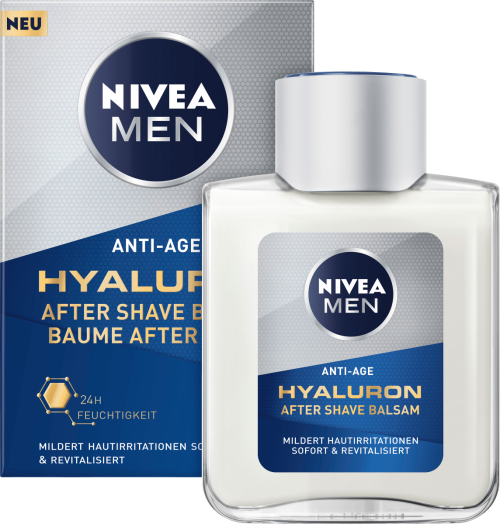 Kem dưỡng da sau cạo râu NIVEA Men Anti-Age Hyaluron, - Chống lão hóa (100ml)