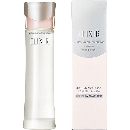 Nước hoa hồng trắng da Elixir whitening toning lotion 165ml
