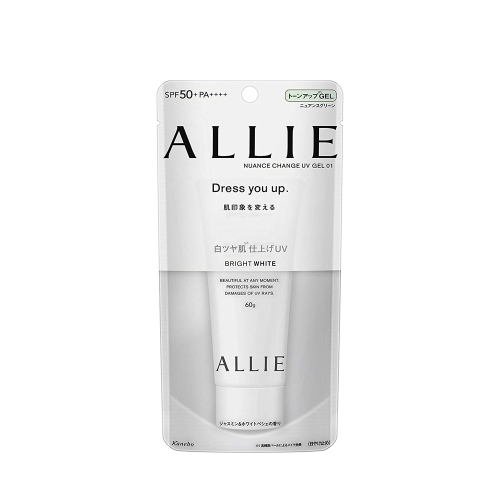 Gel chống nắng nâng tone Kanebo Allie Dress You Up SPF50+PA+++ 60g (Trắng)