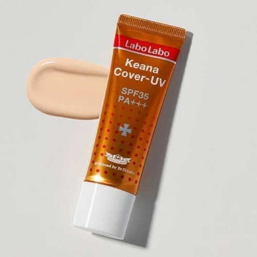 Kem chống nắng che khuyết điểm Labo Labo Keana Cover-UV SPF35PA+++ (20g) made in : JAPAN