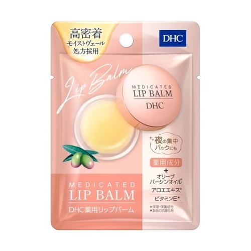 Son Dưỡng Không Màu DHC Medicated Lip Balm (7.5g)- NHẬT BẢN