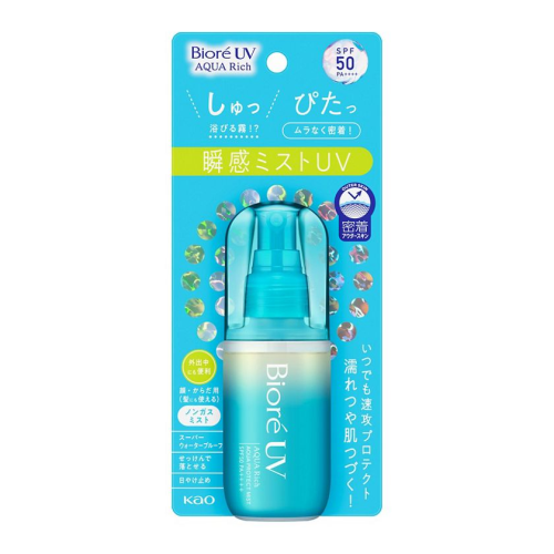 Xịt chống nắng Nhật Biore UV Aqua Rich Protect Mist 60ml -NHẬT BẢN